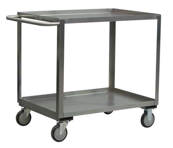 JAMCO 16 ga. Stainless Steel Utility Cart 1200 lb. Capacity, 54"L x 31"W x 35"H